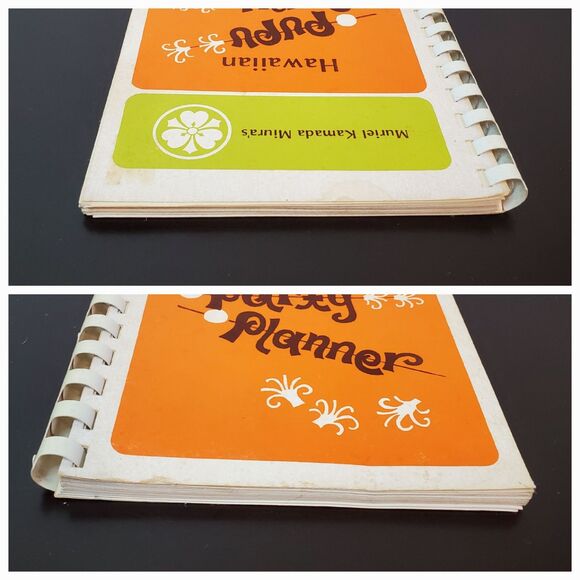 Muriel Kamada Miura's Hawaiian Pupu Party Planner Comb Bound 1974 Recipe Book - Picture 4 of 12